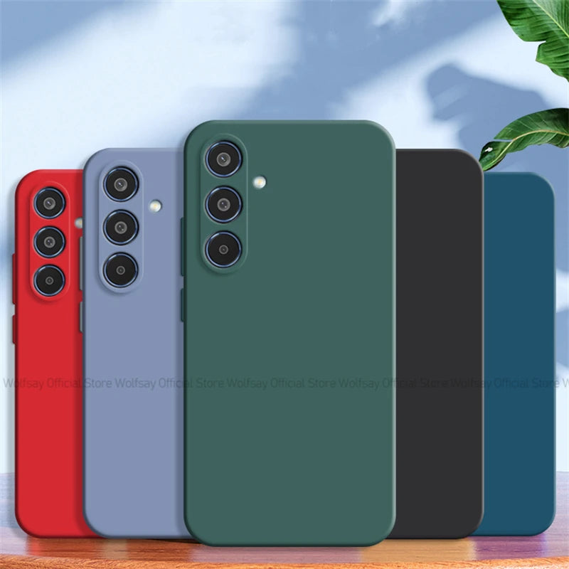 For Samsung Galaxy A16 5G Case Samsung Galaxy A16 5G Cover TPU Shockproof Liquid Silicone Phone Cover For Samsung Galaxy A16 5G
