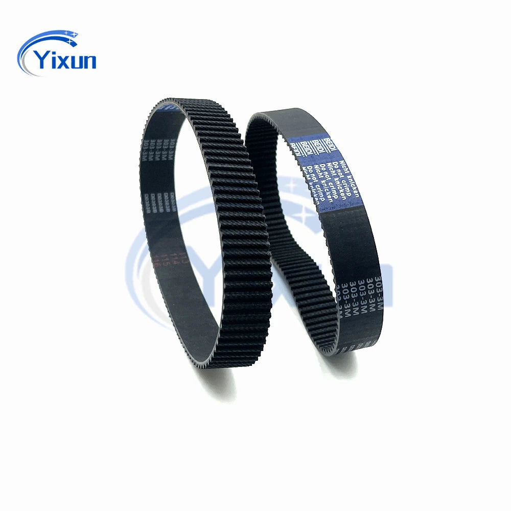 HTD 3M Timing Drive Belt Length 339 342 345 348 351 354 357 360 363 366 369 372mm Width 6/9/10/15/20mm Sand belt machine Parts
