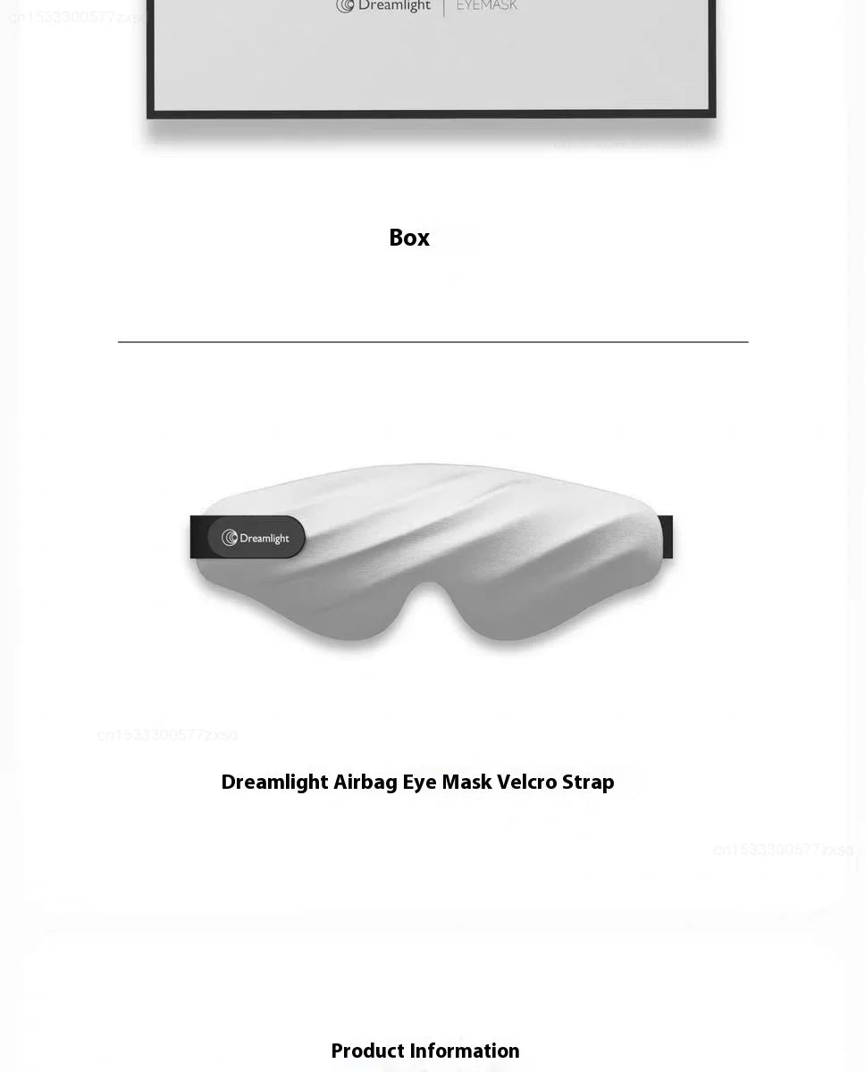 Xiaomi Dreamlight 4Spro Airbag Eye Mask Silk Texture Shading Sleep for Adult Eye Fatigue Stereoscopic Sleep Adjustable Eye Mask