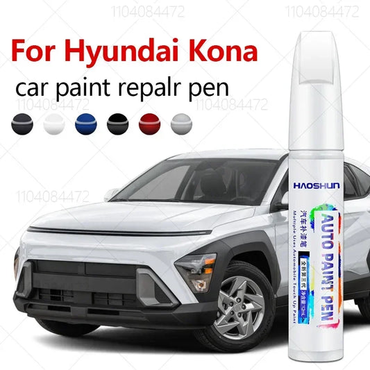 For Hyundai Kona 2017-2025 OS SX2 Paint Repair Pen Touch Up Scratch Remover DIY Auto Accessories Black White  Blue Gray Red Grey