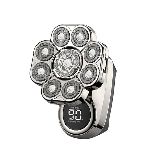 Five in one electric shaver shaver with full body water washing for long-lasting battery life LED intelligent display