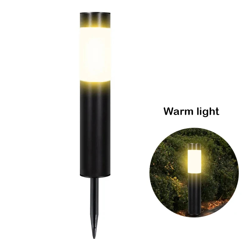 1-4pcs 1W Solar Light Outdoor Solar Garden Light Solar Pathway Landscape Light Waterproof Lawn Lamp For Home Yard Patio Driveway