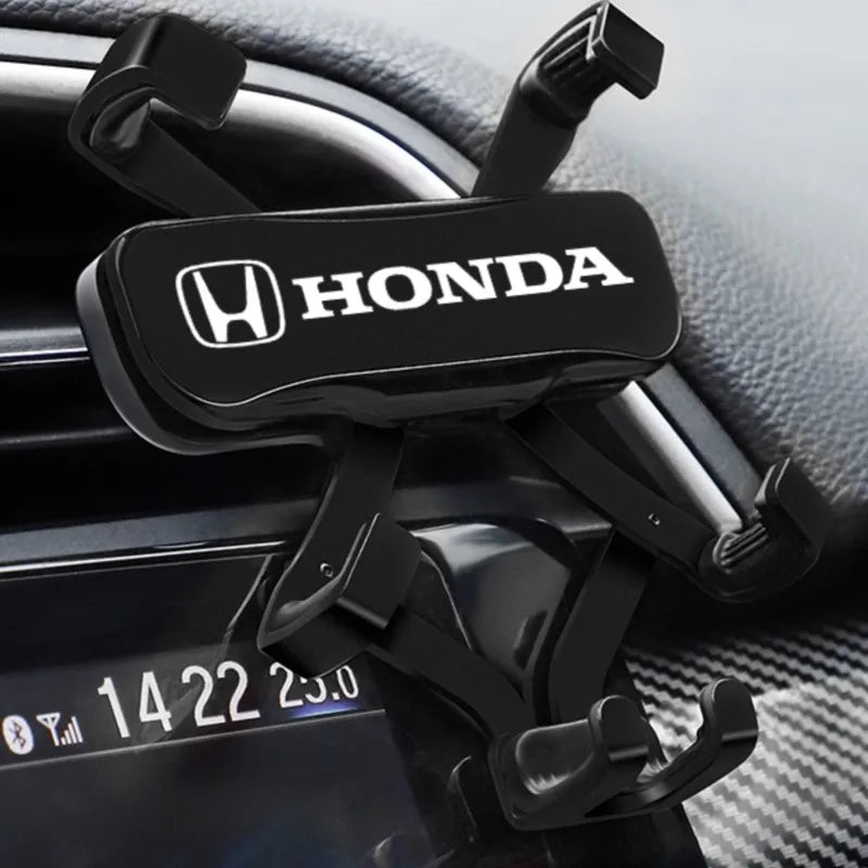 Gravity Phone Holder Car Air Vent Clip Mount Smartphone Stand For Honda Civic Accord Fit Jazz CRV BRV HRV Insight Pil