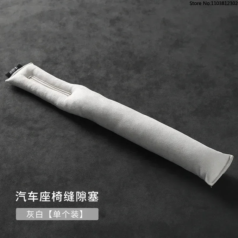 Suede Car Seat Gap Filler Soft Car Styling Padding Leather Leak Pad Plug Spacer Universal Interior Accessories Car Organizer