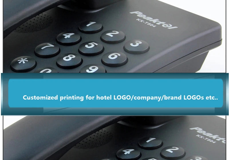 Corded Phone Landline Telephone with Mute, Pause, Hold, Redial, Desktop Phone Landline Радиотелефон for Home, Hotel, Office