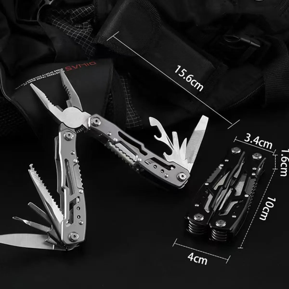 Outdoor Multitool Camping Portable Stainless Steel Edc Folding Multifunction Tools Emergency survival Knife Pliers