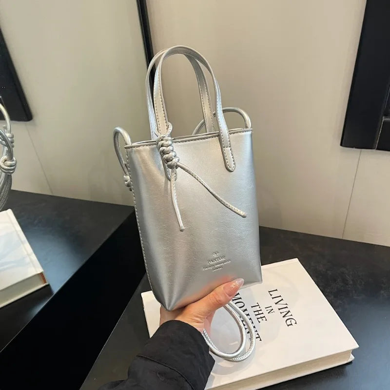 Women Handbags Female Pu Leather Shoulder Bags Luxury Large Capacity Crossbody Bags Solid Flap for Women Portable Phone Purse