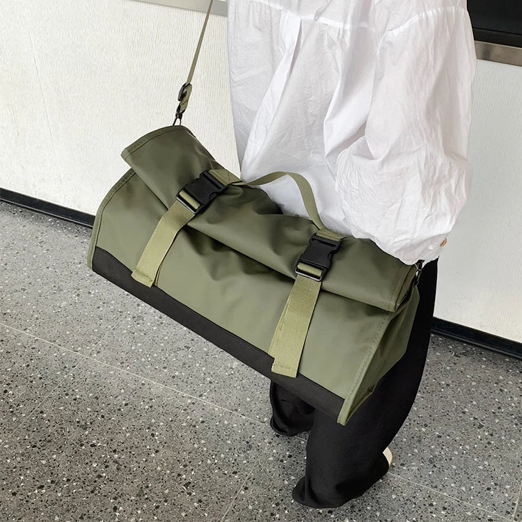 Luggage Bag - Adjustable, Large Capacity Travel Bag, Suitable for Weekend Travel and Leisure Outing, Zippered Closed