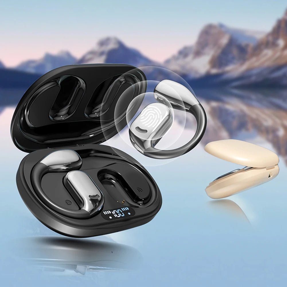 AI Translator Earphone Bluetooth-Compatible 5.4 Real-time Translation Earbuds Wireless Headphones for Office Business Learning