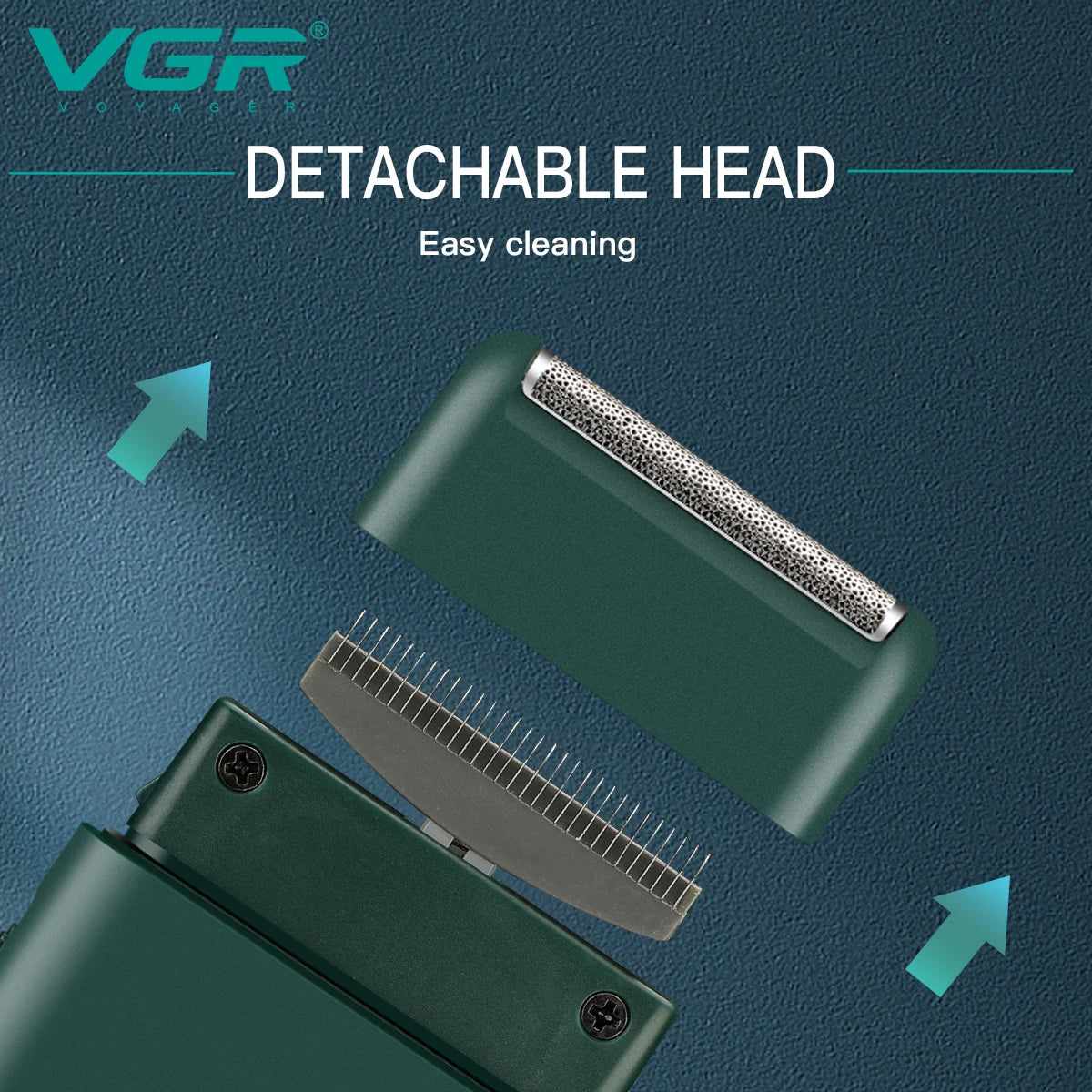 VGR Razor Professional Electric Shaver Mini Beard Trimmer Shaving Machine Shaving Machine Razor Electric Razor for Men V-390