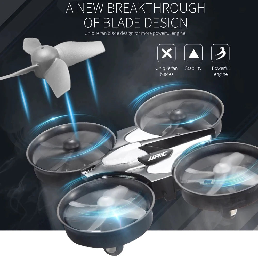 JJRC H36 Mini Drone 4ch 6-Axis Headless Mode Helicopter 360° Flip 3 Batteries Remote Control Quadcopter Toy Mini Drone For Kids