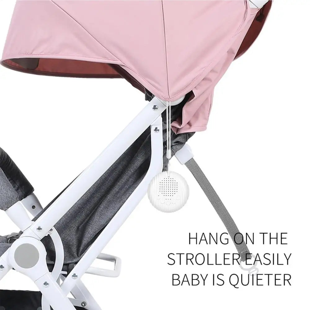 Baby White Noise Machine USB Rechargeable Timed Shutdown Sound Machine Sleep Soother Relaxation Monitor For Baby Adult Office