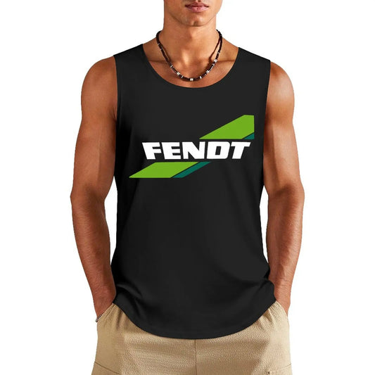 Fendt Tractors Logo Tank Top t-shirt gym man Gym t-shirt man Men's vest