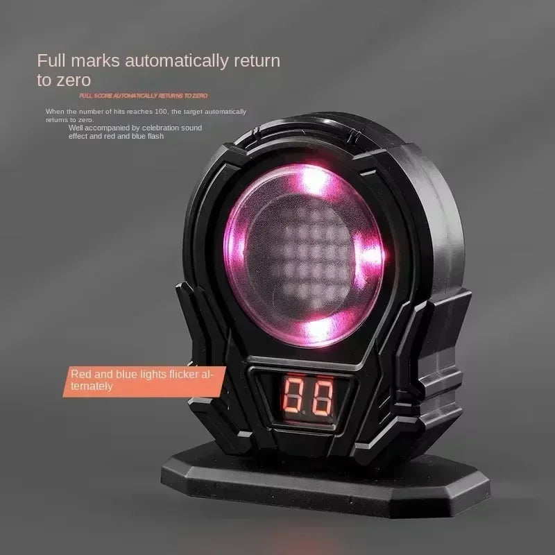 Christmas gifts mini infrared Dart Target Laser Training Target Induction Laser Target Auto-Scoring Target Sound Light Feedback
