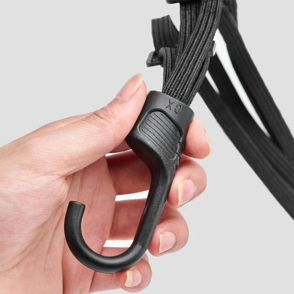 2Pcs Travel Straps Outdoor Cycling Straps Bicycle Rear Seat Luggage Straps Portable Luggage Binding Straps S004100