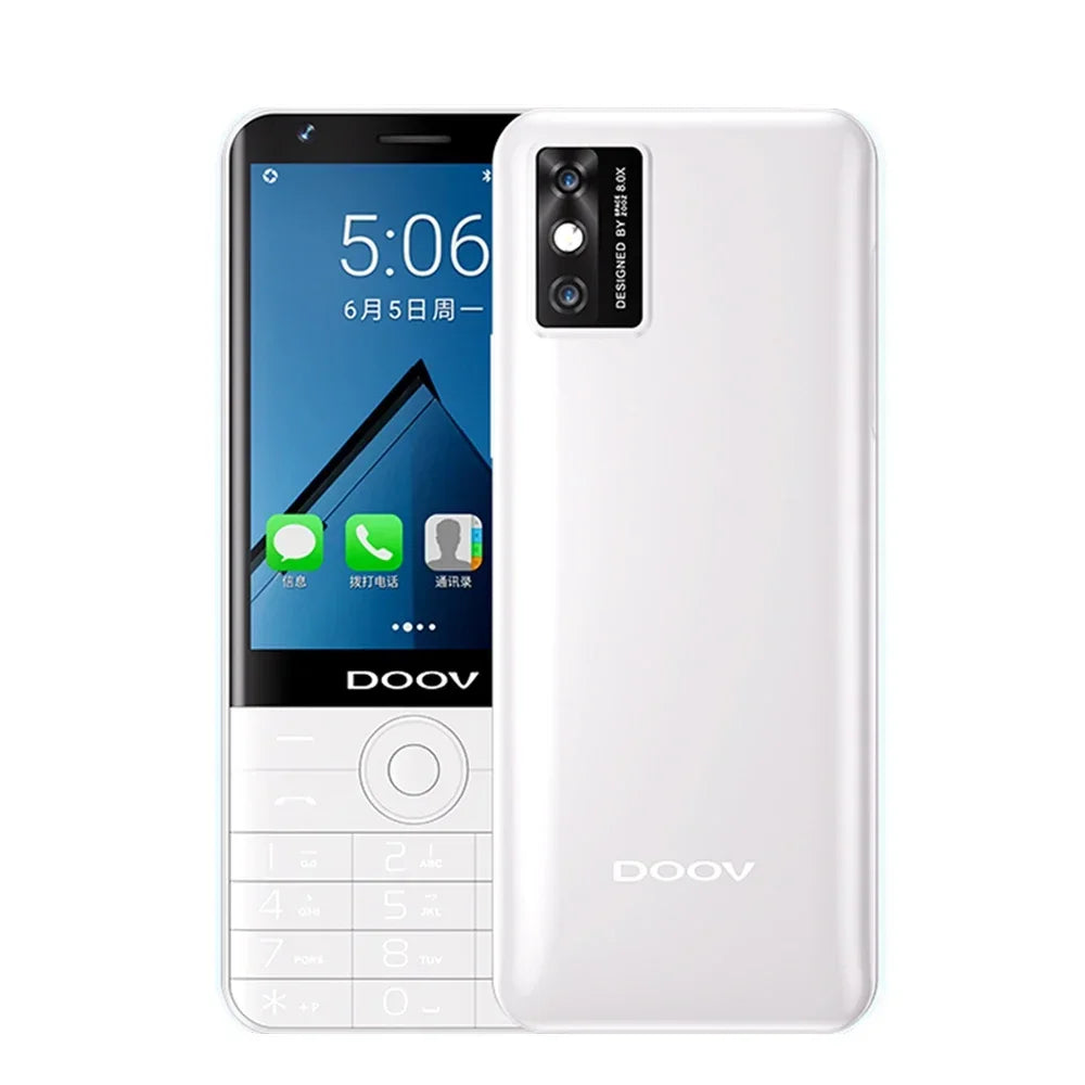 UNIWA DOOV R17 Pro 4G Mobile Phone Smart Touch Screen Whatsapp Android 13 Keypad Phones 3.54" 4GB 64GB 2300mAh Cellphone