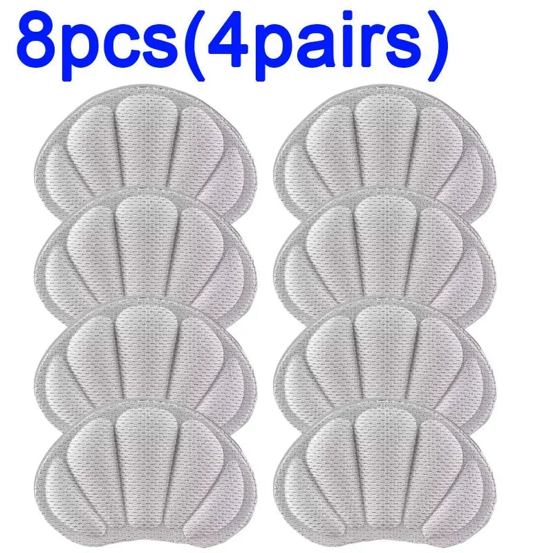 12pcs Foot Care Self-Adhesive Heel Protector Sticker Insoles for Sport Running Shoes Pad Adjustable Heel Liner Pain Relief pads