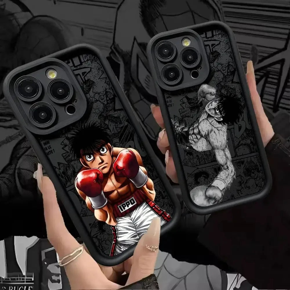 Hajime no Ippo Anime Phone Case for iPhone 17e 17 16e 16 15 14 13 12 11 Air Pro Max Mini XR XS X 7 8 6 6s Plus Soft TPU Back