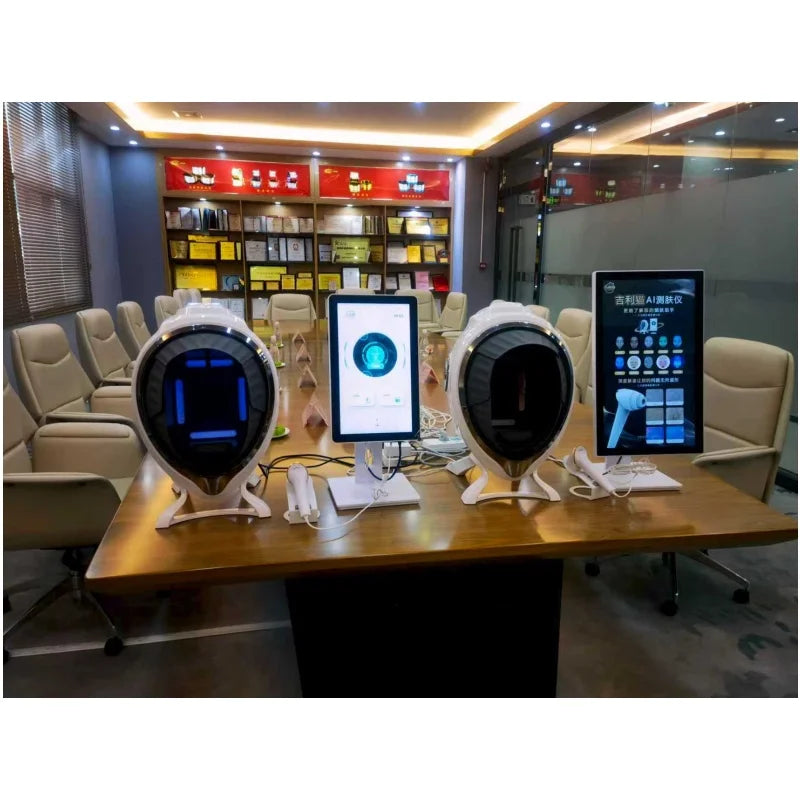 Skin Collagen Content UV Analyzer Professional Portable Intelligence 3D AI Skin Diagnostics Analyzer Skin Collagen