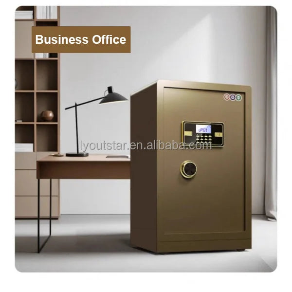 Key Lock Fireproof Safe Box Electronic Safe Security Usage For Home Hotel Storage Fire Resistant Safe Secure Storage