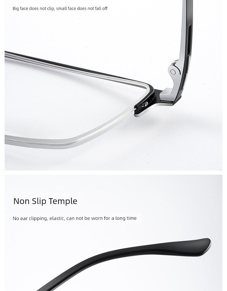 Yupingtang Super Light Presbyopic Glasses Men's Brand Anti-Blue Light Dual-Use Zoom Color-Changing Old Presbyopic Glasses Men