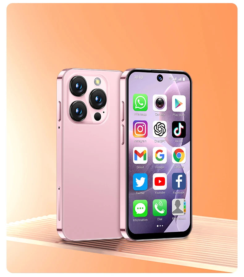 SOYES XS19 3G Smartphone 3.88inches MTK 2GB RAM 16GB ROM 5MP Camera Dual SIM Card Type-C Android Cellphone Face Unlock