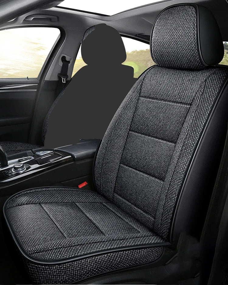 Universal Flax Car Seat Cover For Suzuki Grand Vitara SX4 Swift Ignis Auto Accessories Interior Breathable Protector Pads 차량용품