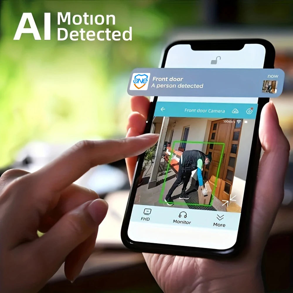 3MP Battery Solar WiFi Security CCTV 130 Wide View Angle 5XDigital Zoom Waterproof Outdoor Solar Camera 5200mAh Rechargeable Cam