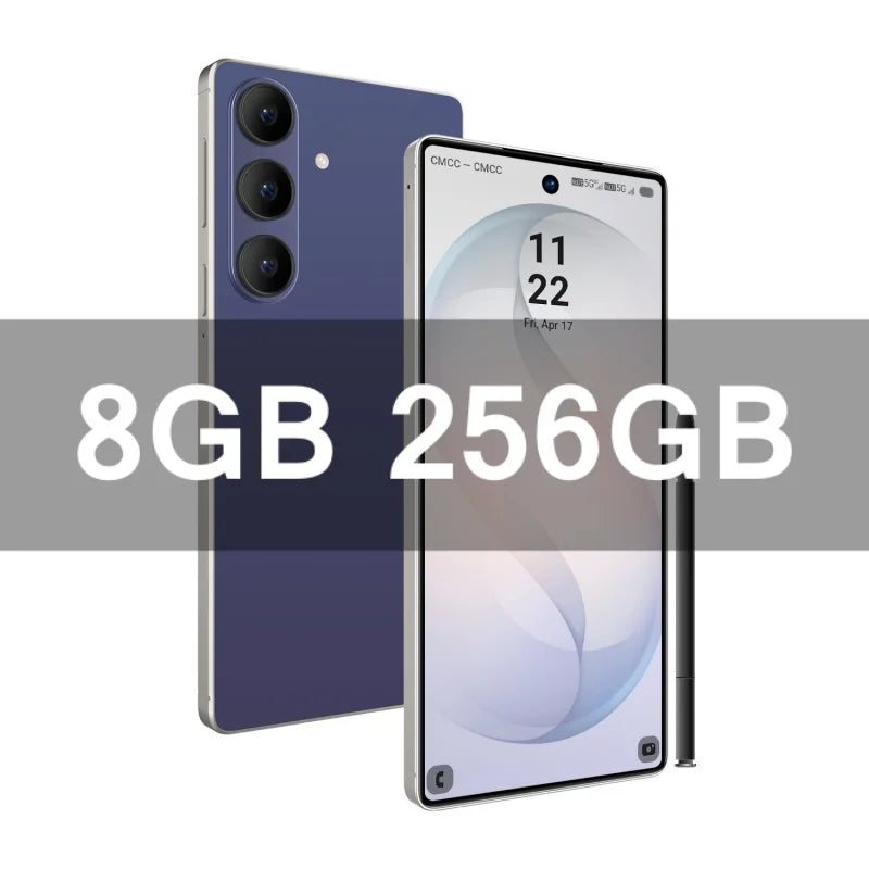 A57 22GB+2TB Global For Edition 8000mah HOT Screen Android 5G 108MP x 72MP Protector Battery Original Smart 7.3''HD AB2