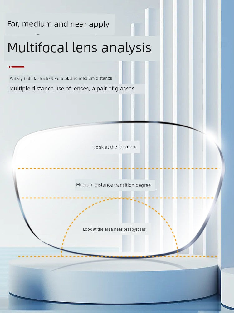 Yupingtang Super Light Presbyopic Glasses Men's Brand Anti-Blue Light Dual-Use Zoom Color-Changing Old Presbyopic Glasses Men