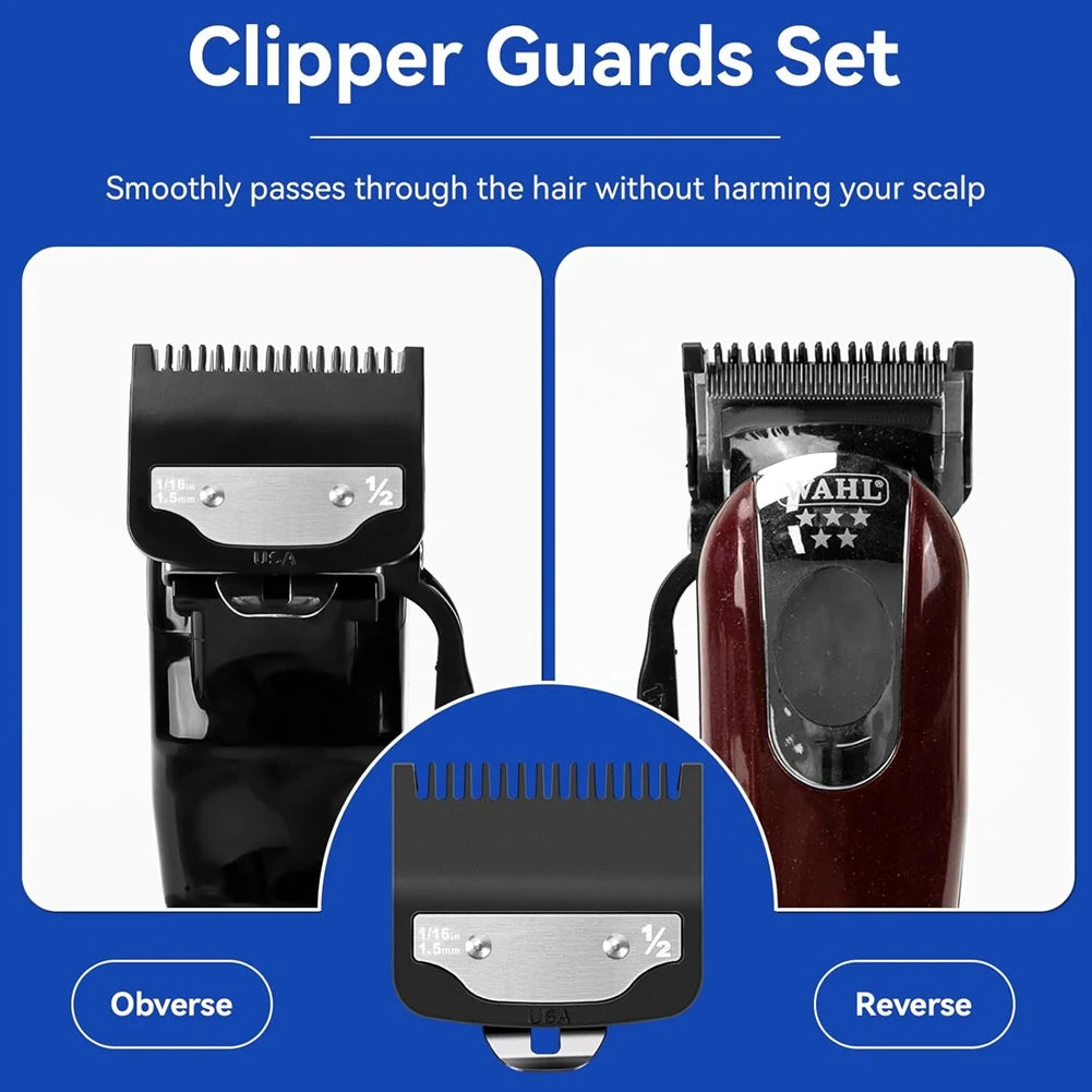 ASWUT-Replacement For Wahl Clipper Guards Set, 1/16Inch 1.5Mm Hair Clipper Guards Set For Stylists And Barbers 2Pcs