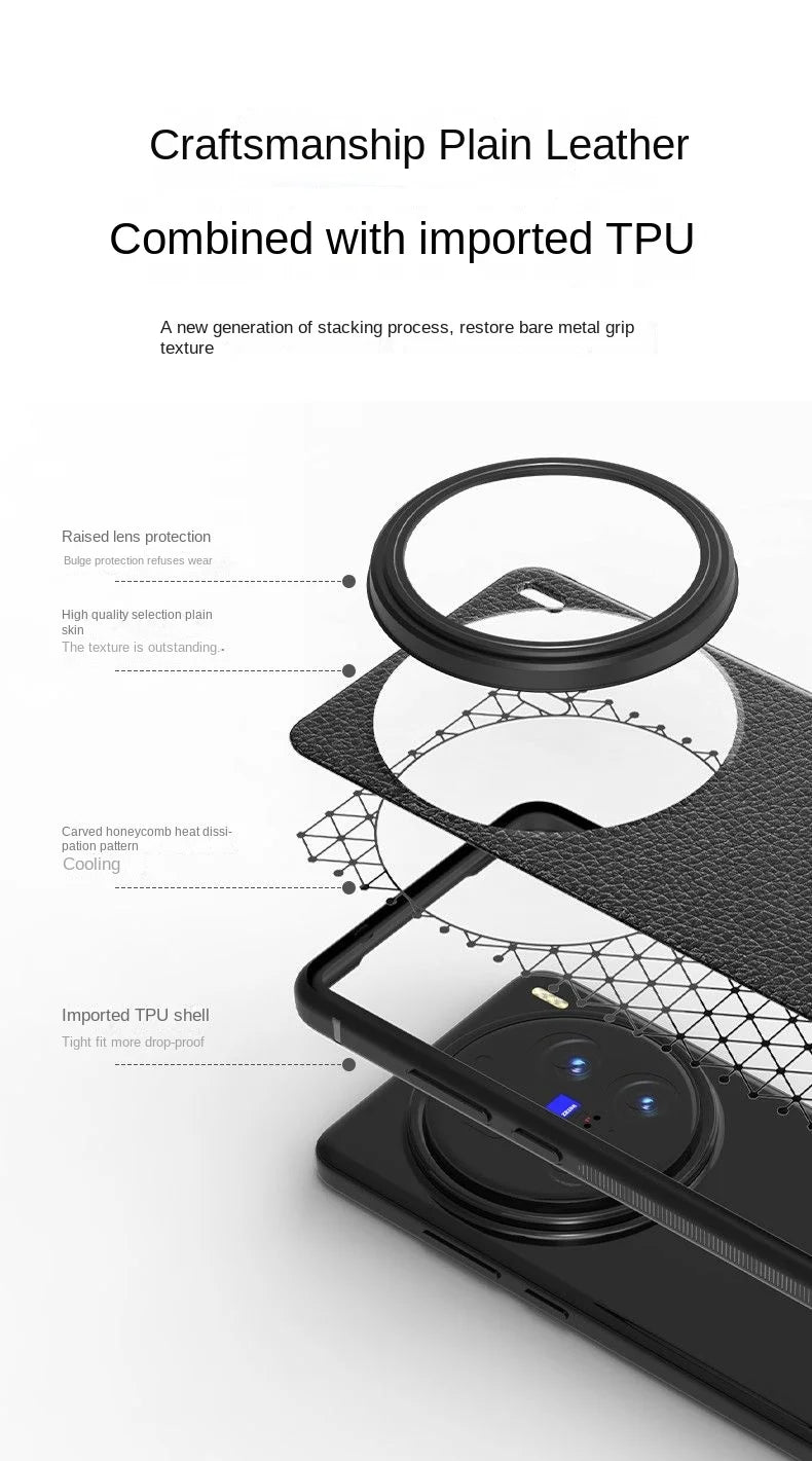 For Huawei Honor Magic 7 Pro Case Soft PU Leather Skin Protective Back Cover Case For Honor X9C X60 Pro Full Cover phone shell