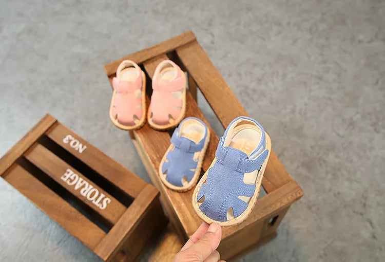 Toddler Walking Shoes Minimalist Children Babies Sandals Lightweight Kids Casual Footwear Girls Boys Non-slip Soft Bottom Shoes