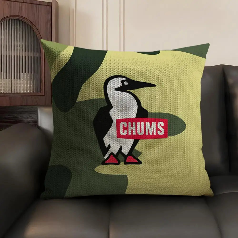 Fashion Art Design C-ChuMS Cushion Cover Soft Plush Double-Sided Printed Decorative Pillow Case Sofa All Seasons Home Decor Gift