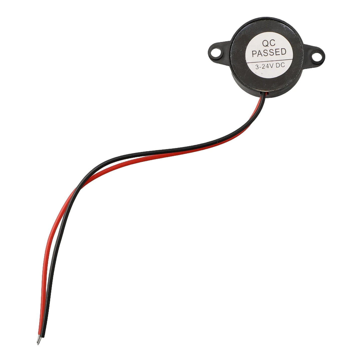 6 Alarm Horn Active Sounder Buzzer Anti-theft Device DC 3-24V Electronic Buzzer Small Enclosed Piezo Electric Beeper With Wires