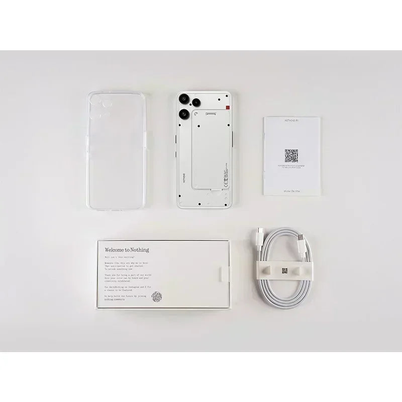 In Stock Nothing Phone (3a) lite Global Version MediaTek Dimensity 7300 Pro5G 6.77 AMOLED 120Hz 5000mAh  50MP Camare
