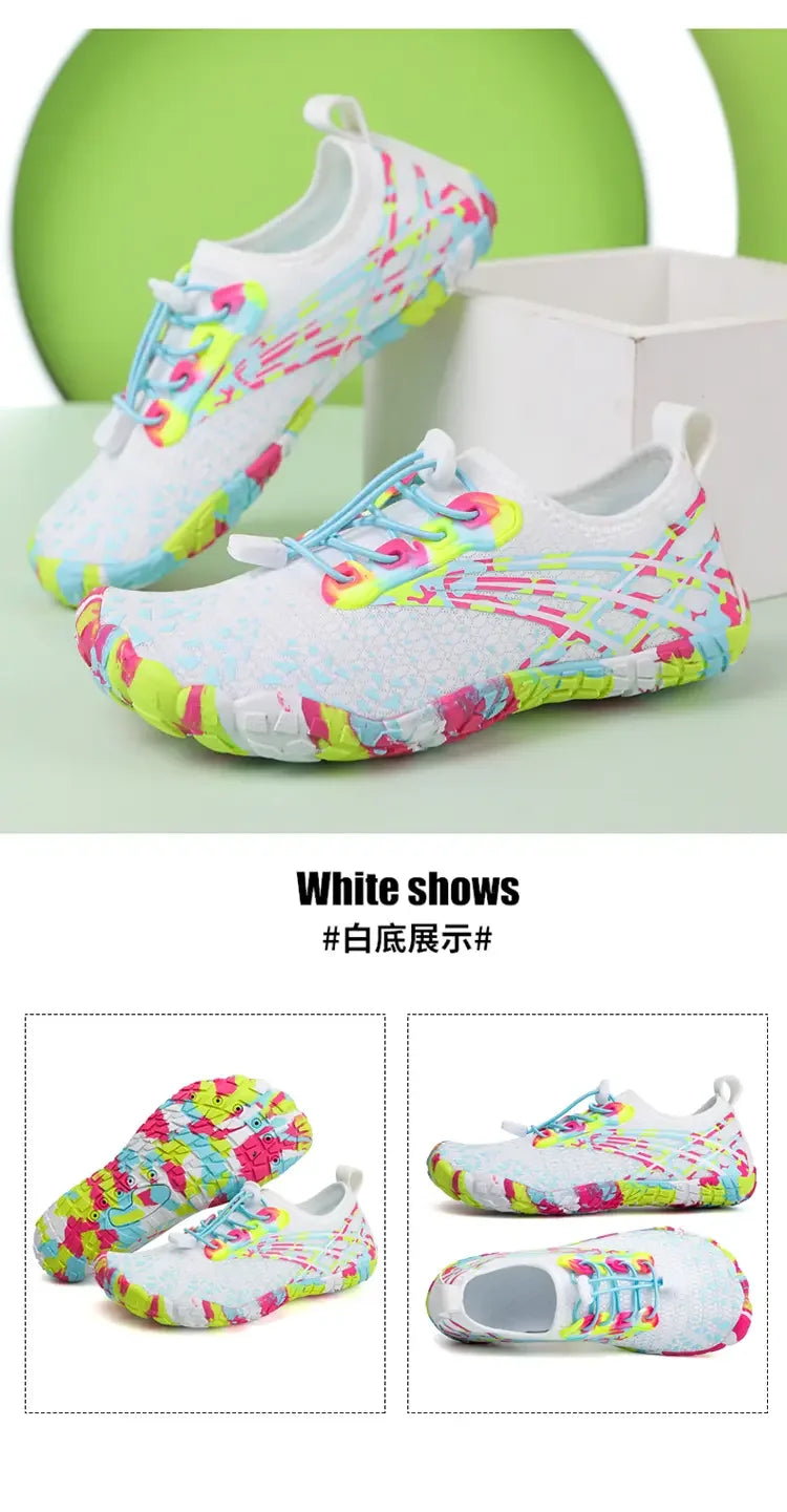 Unisex Shoes For Women Fitness Treadmill Indoor Outdoor Speed Interference Water Beach Couples Swimming Shoe Men Aqua Sneakers