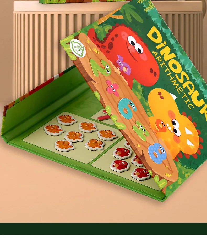 Children's math enlightenment teaching aids, number decomposition, addition and subtraction toys, educational magnetic puzzle