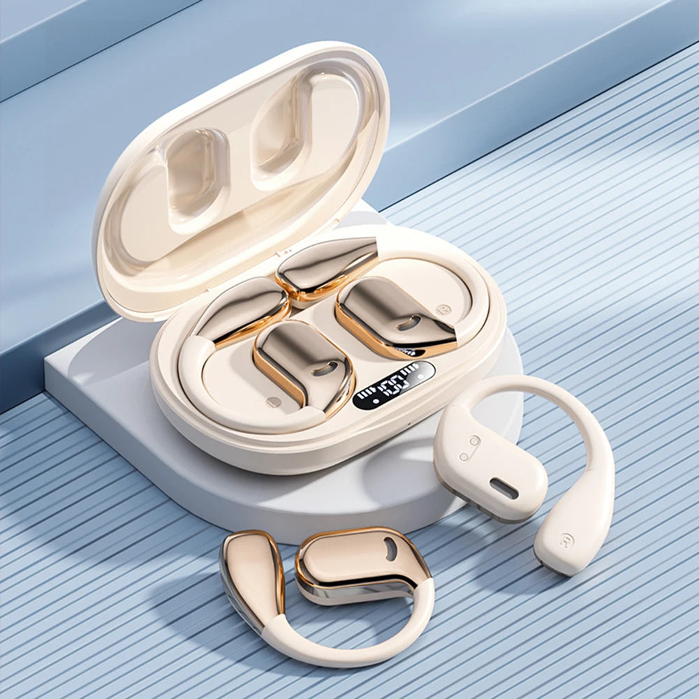 AI Translator Earphone Bluetooth-Compatible 5.4 Real-time Translation Earbuds Wireless Headphones for Office Business Learning