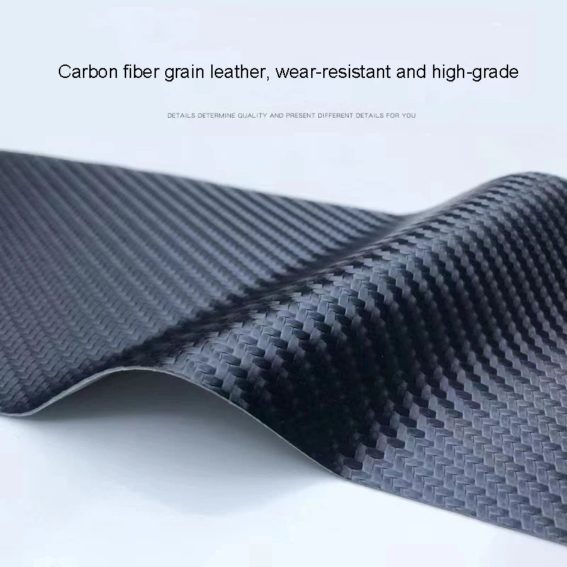 Carbon Fiber Car Door Threshold Sill Protector Trunk Stickers For Seat IBIZA Car Accessories