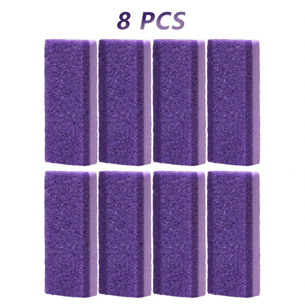 1/10Pcs Foot Pumice Stone Foot File Callus Dead Skin Remover Foot Heel Scrubber Smooth Feet In Seconds Pedicure Exfoliator Tool