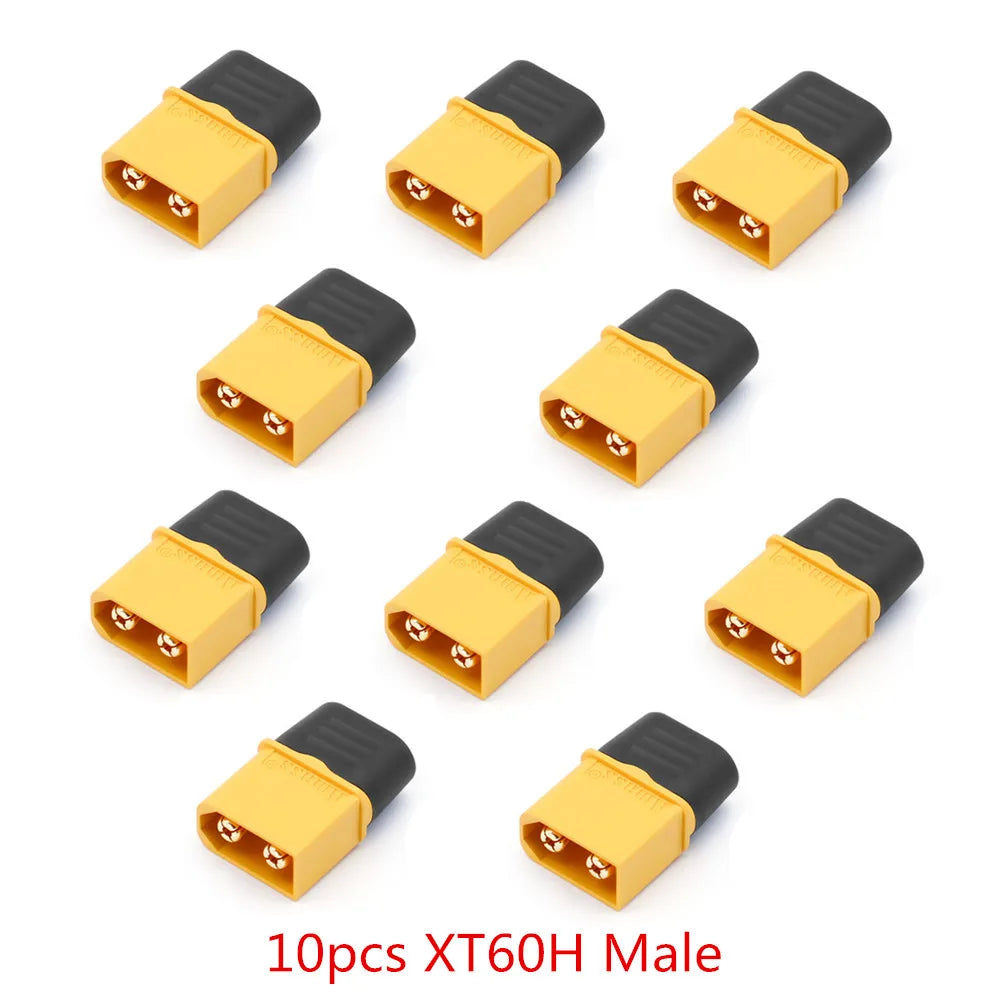 5/10 Pairs XT60H connector plug with Sheath Housing Female / male XT60 plug for RC Lipo Battery cars fpv drones Airplane car