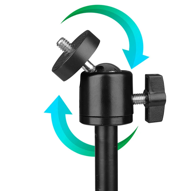 Desk Tripod for Webcam Support Stands Metal Tripe for Web Camera Mount Base Desktop Tripie for Webcam Stative for Logitech