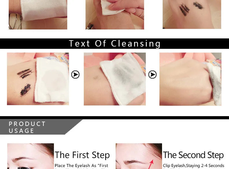 Qibest Silver Tube Mascara Waterproof Long & Curling Black Eyelashes Easy Removal No Dizziness Everlastingly Lasting