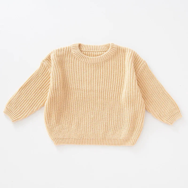 Custom Sweater Crewneck Pullovers For Kids Embroidered Exquisite Design Baby Shower Gift Personalized Unique Name By Hand-made