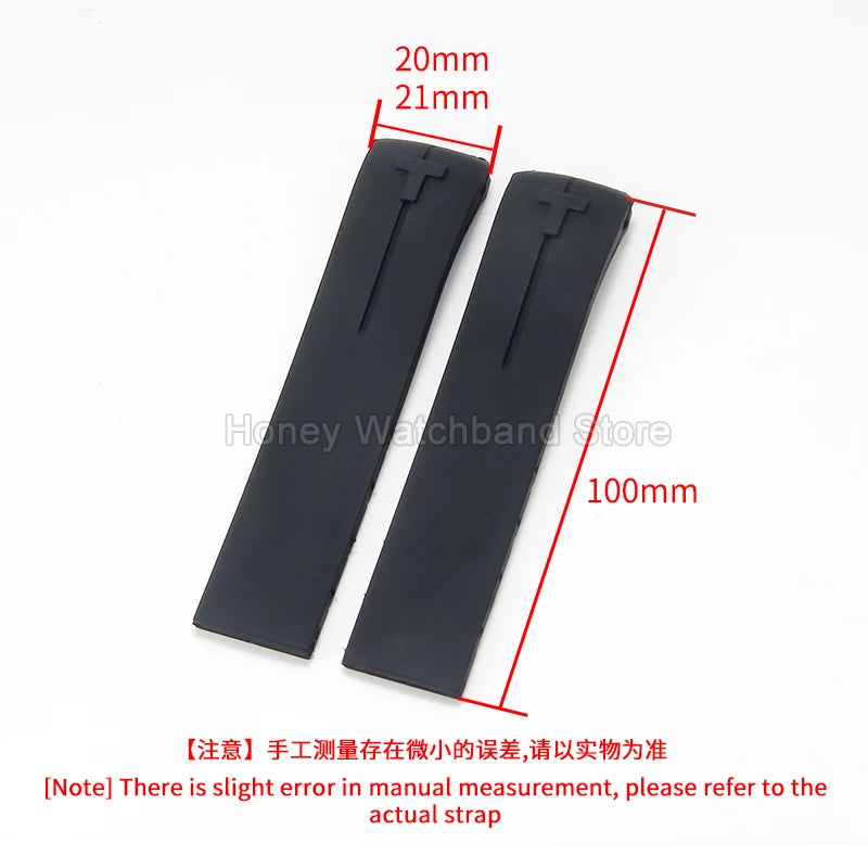Flexible Comfortable Silicone Bracelet for Tissot T-Touch Blue Orange T013 T047 T121 Watchband Special Interface Sweat Resistant
