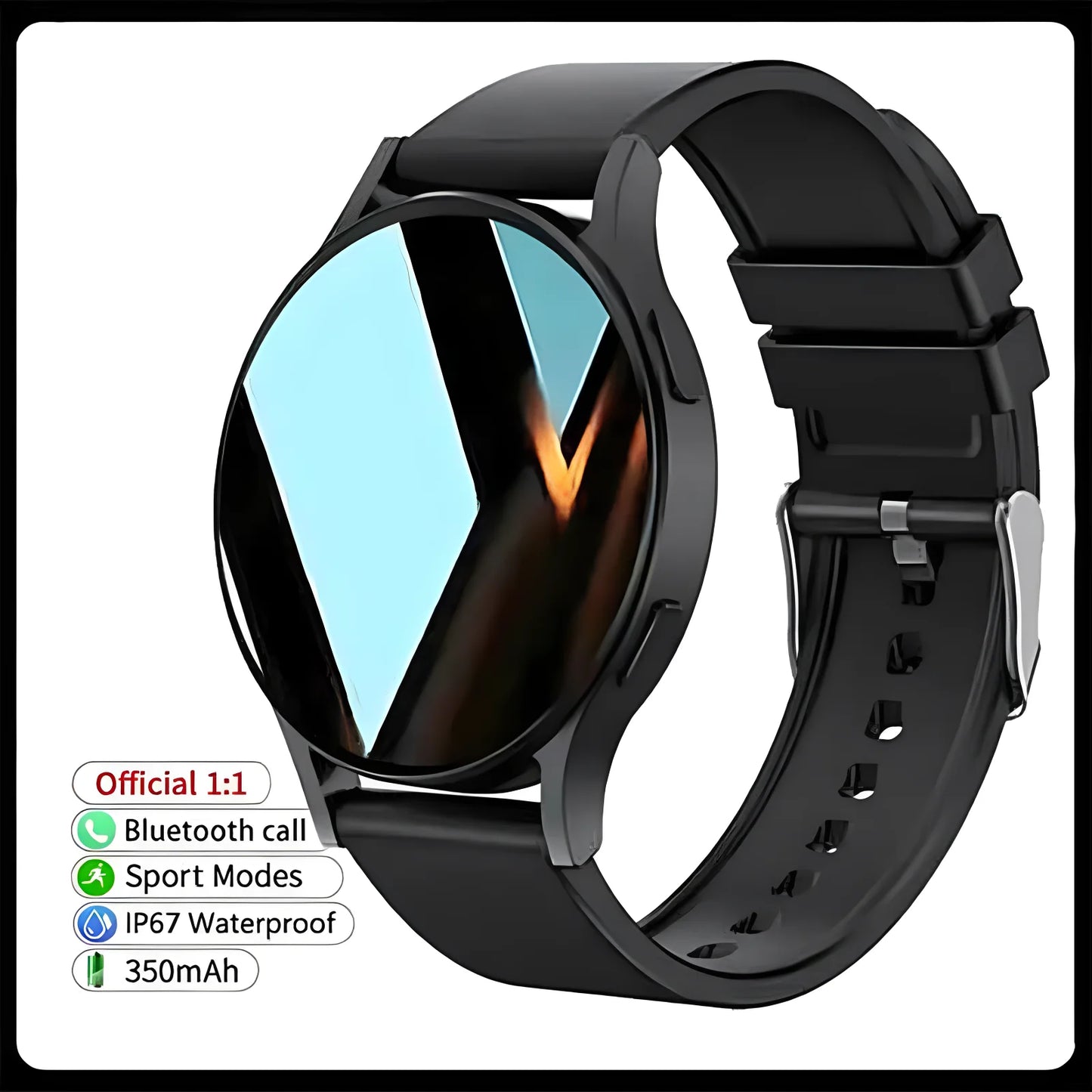 Bluetooth Call Smart Watch Pro 1.39-Inch Custom Dials Music Sports Men Women Watch 6 Health Monitor Smartwatch For Android IOS