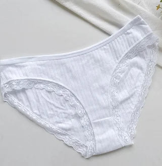 Womens Sexy Lace Underpants Transparent Mesh Hook Briefs Breathable Low Waist Seamless Underpant Intimate Women'S Underpants