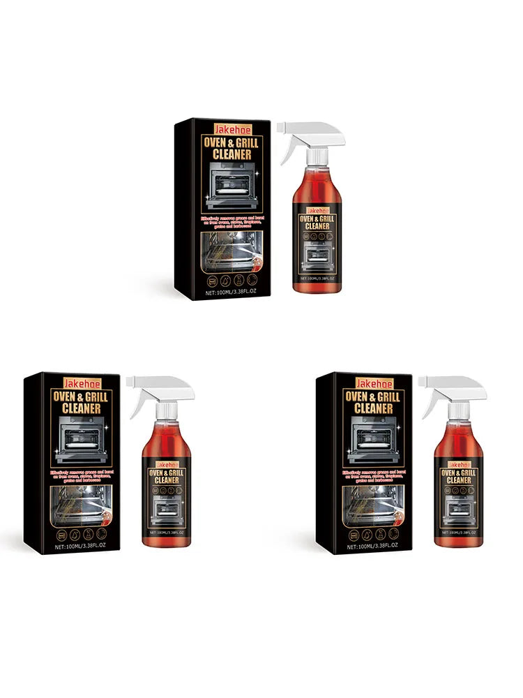 Ovens Cleaning Foam Spray Strong Kitchen Remove Grill Stove Oil Stains All Purpose Cleaner for Kitchen Appliances Household Care