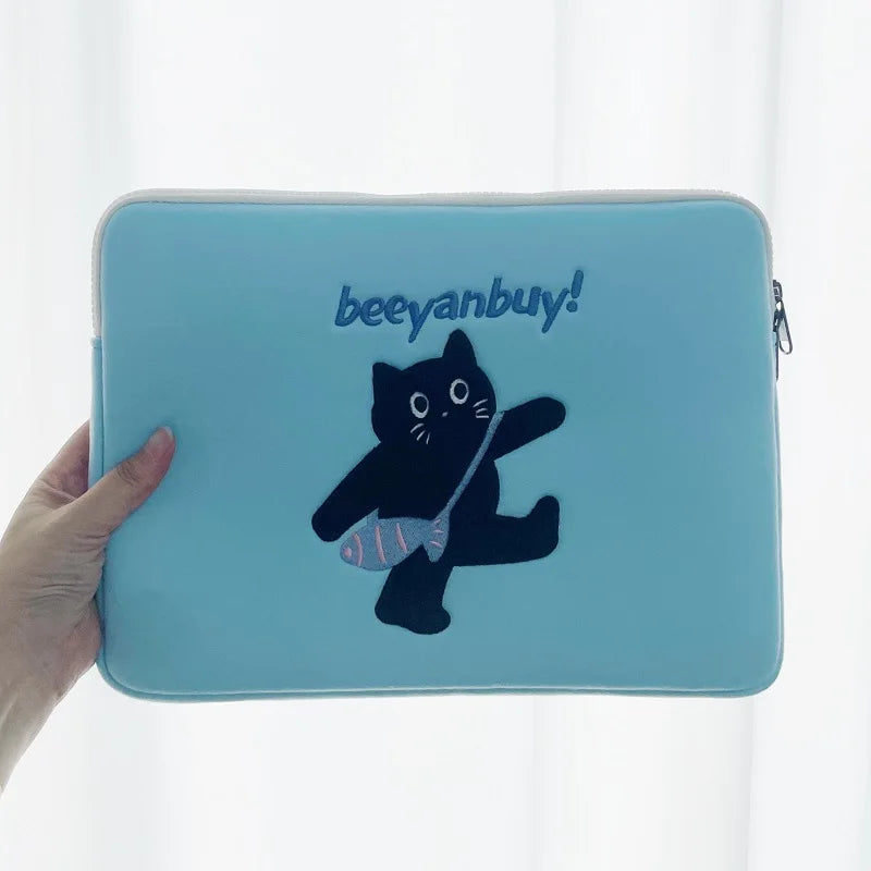 Cute Laptop Sleeves Carring Case 13 13.6 15 15.6 Inch Computer Bags for Macbook airM1 13.3 PRO14 15 Inch ASUS HP Liner Sleeve